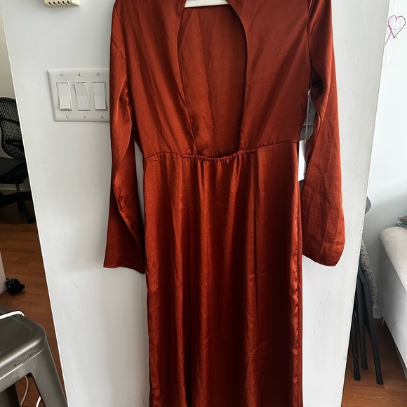 NWT Aritzia Wilfred Evora Rustwood Orange - Picture 5 of 7